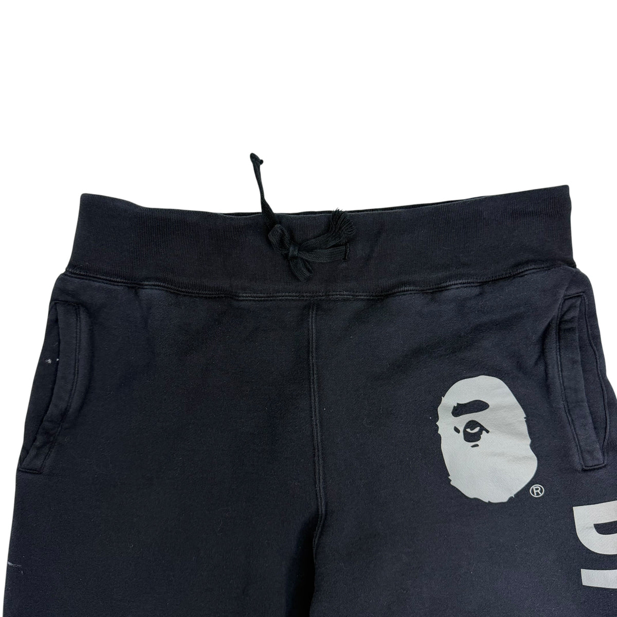 Bape 3/4 Length Sweatpants Black