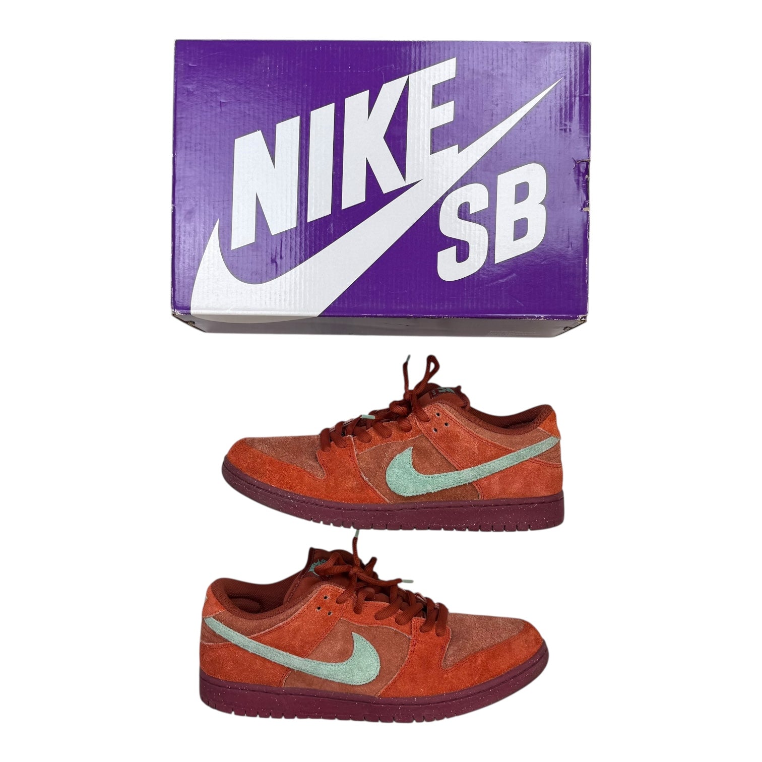 Nike SB Dunk Low Mystic Red Rosewood (Used)