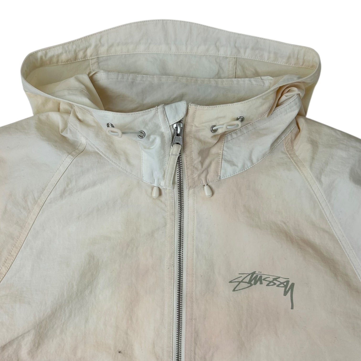 Stussy Beach Shell Jacket Bone