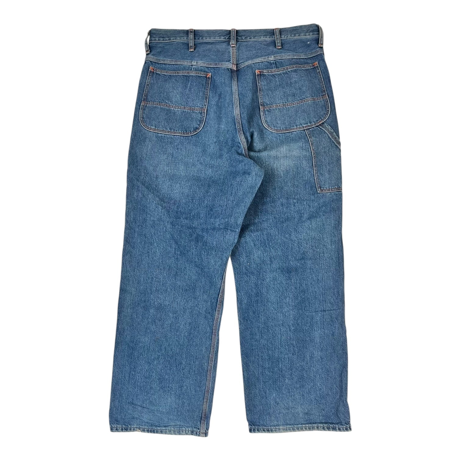 Beams Plus Painter Denim Pants Blue