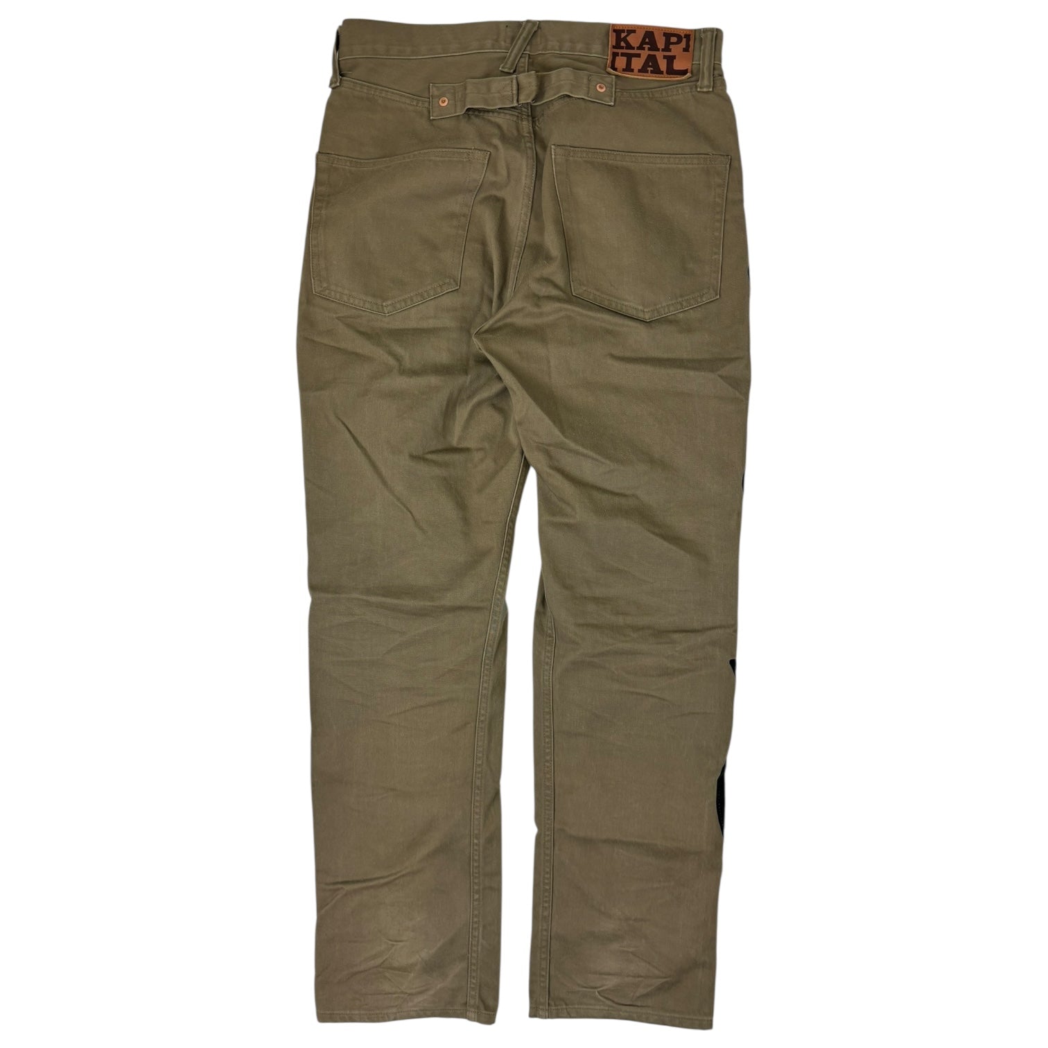 Kapital Kountry Mexican Tuxedo 5P Okagilly Pant Beige