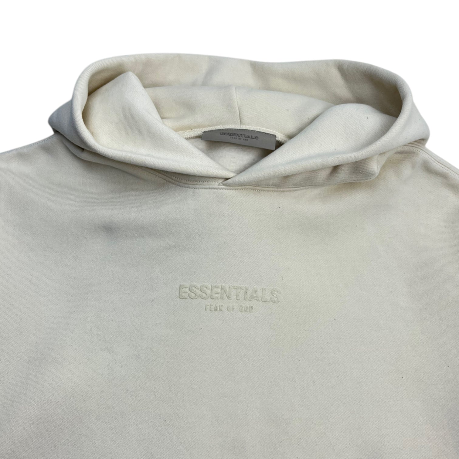 Fear Of God Essentials Relaxed Hoodie Egg Shell