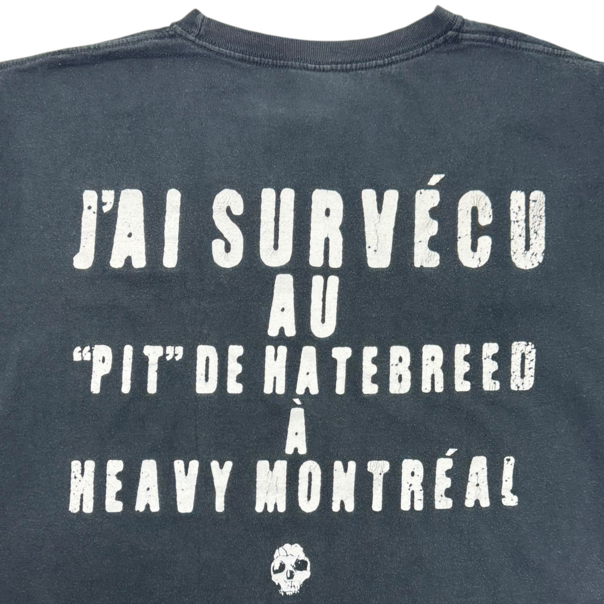 Vintage Hatebreed Heavy Montreal Tour T-Shirt