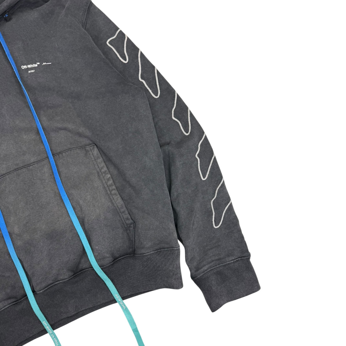 Off-White Abstract Arrows Hoodie Grey