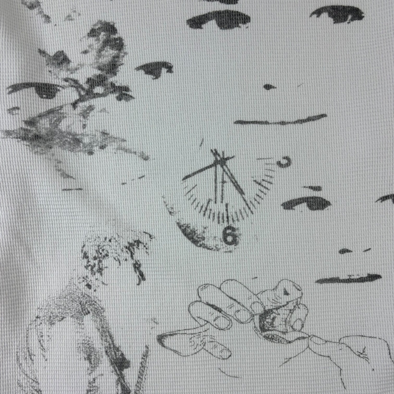 Basketcase Gallery Scribble Thermal White