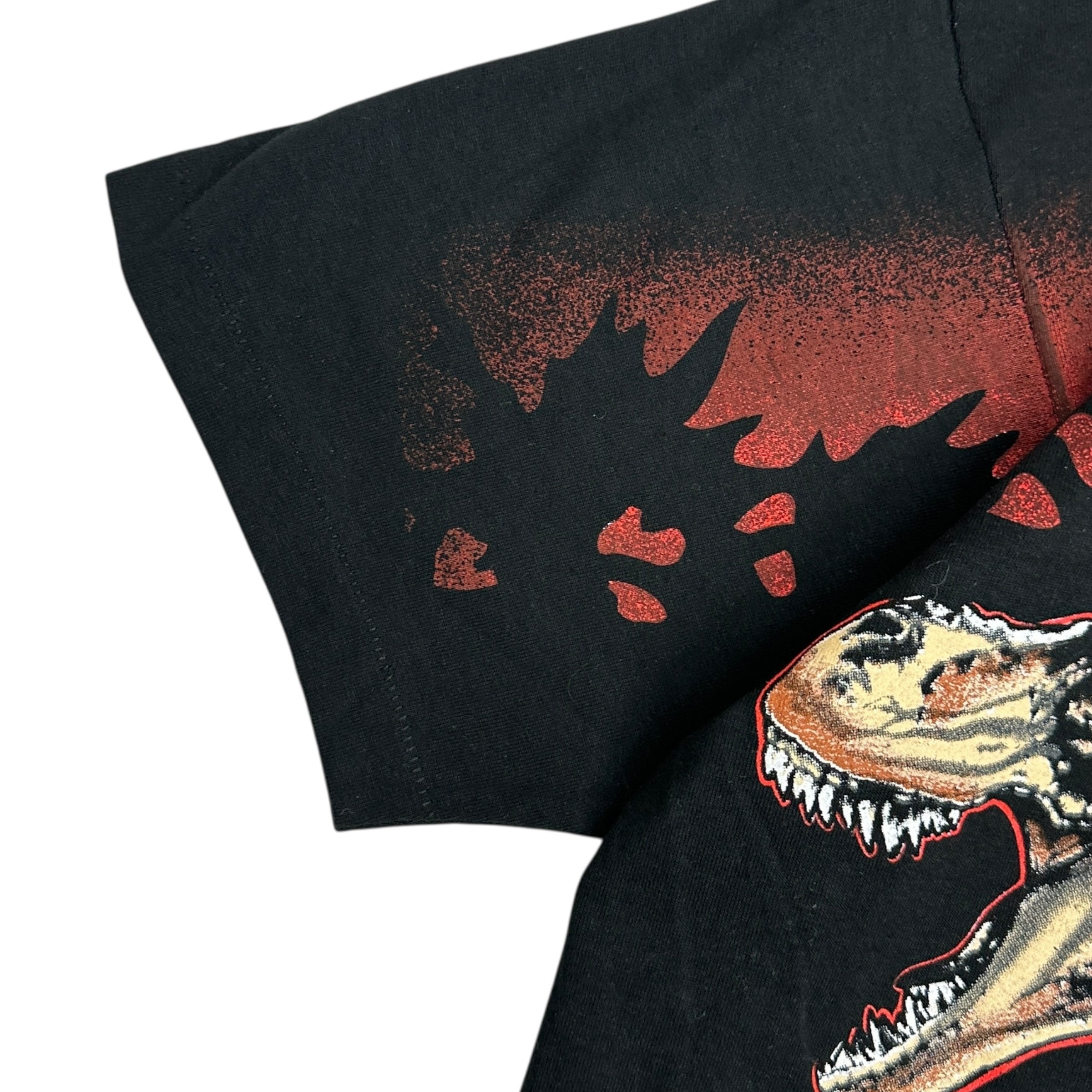 1993 Jurassic Park All Over Print Tee Black