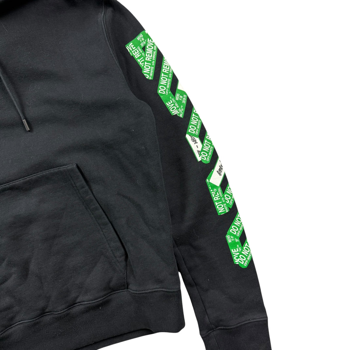 Off-White SSENSE Exclusive 3D Diag Arrow Hoodie Black
