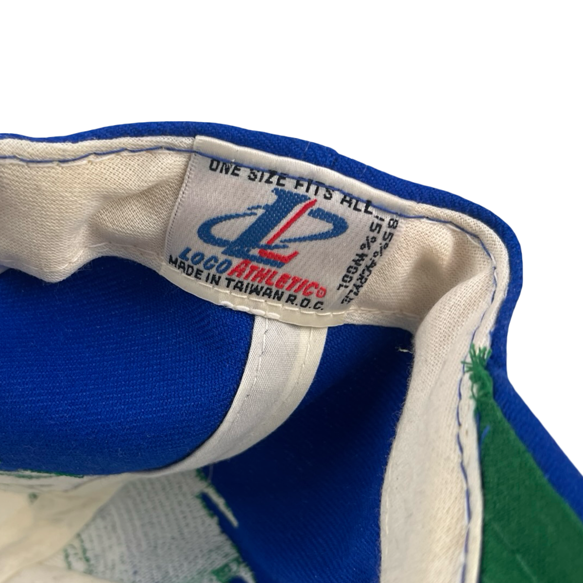 Vintage Seattle Seahawks Splash Embroidered Snapback Blue