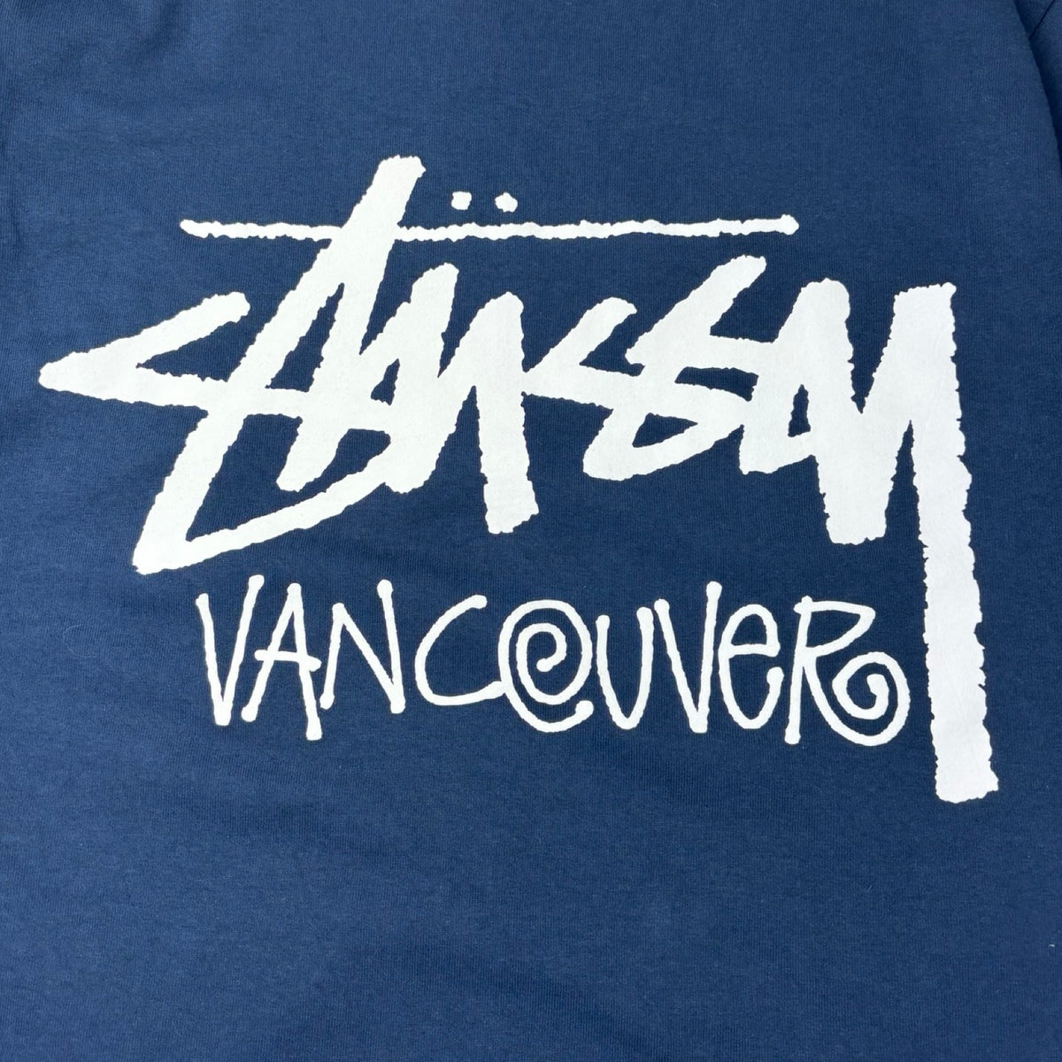 Stussy Stock Vancouver Tee Blue