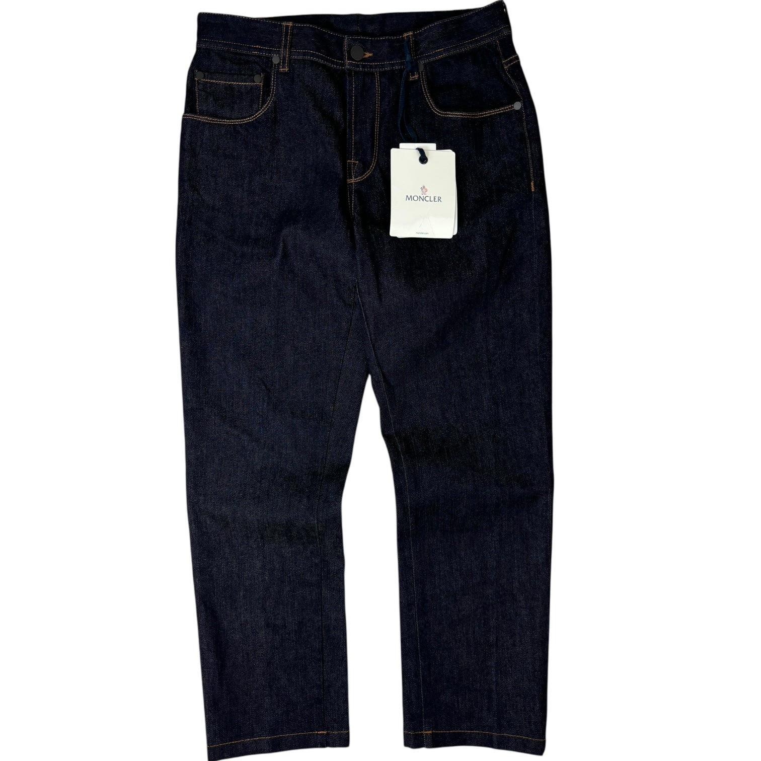 Moncler Straight-Leg Jean Dark Wash