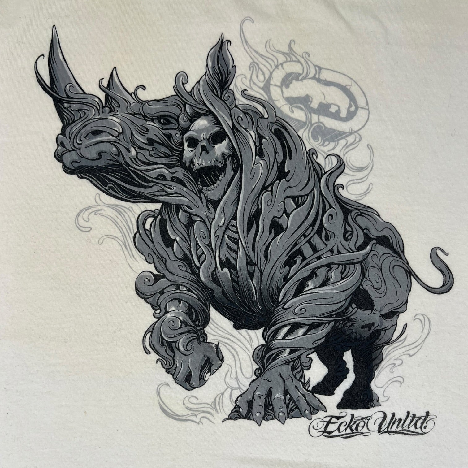 Ecko Unltd Rhino Graphic T-Shirt White