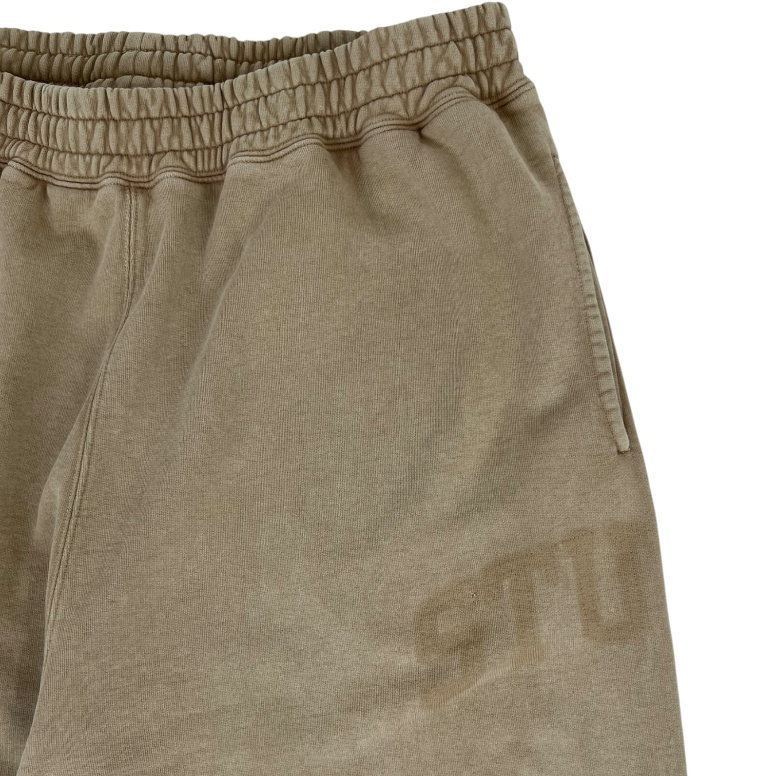 Stussy Faded Graphic Fleece Sweatpants Beige