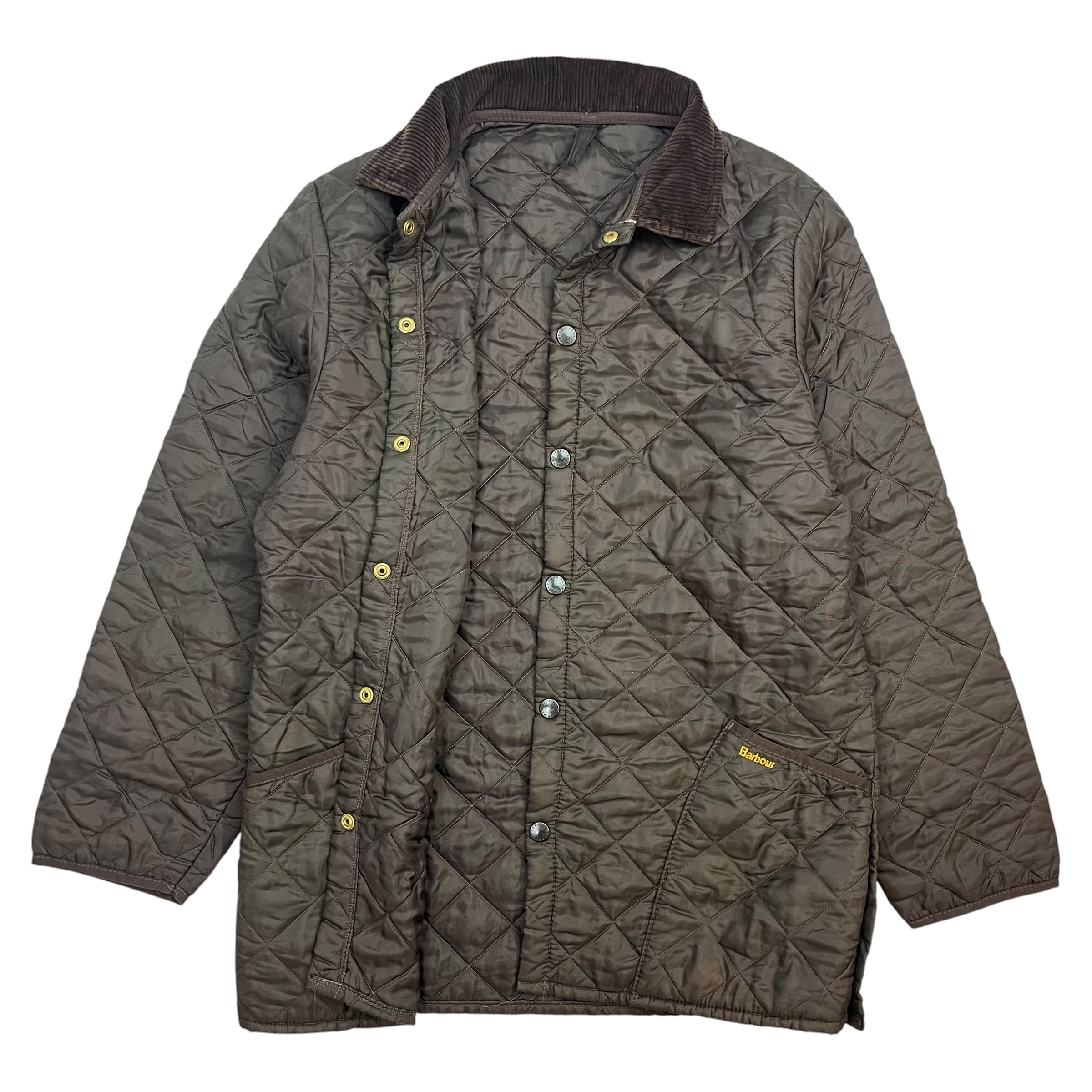 BARBOUR LIDDESDALE QUILTED JACKET BROWN
