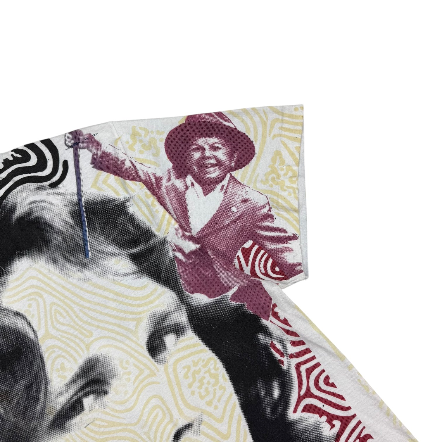 1990s Jim Morrison AOP Tee White/Multicolour