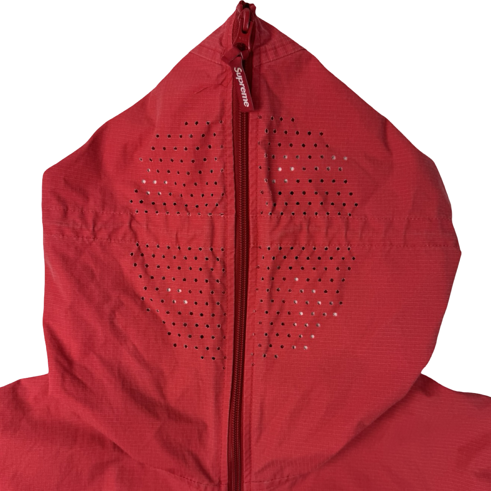 Supreme Facemask Full Zip Jacket Red
