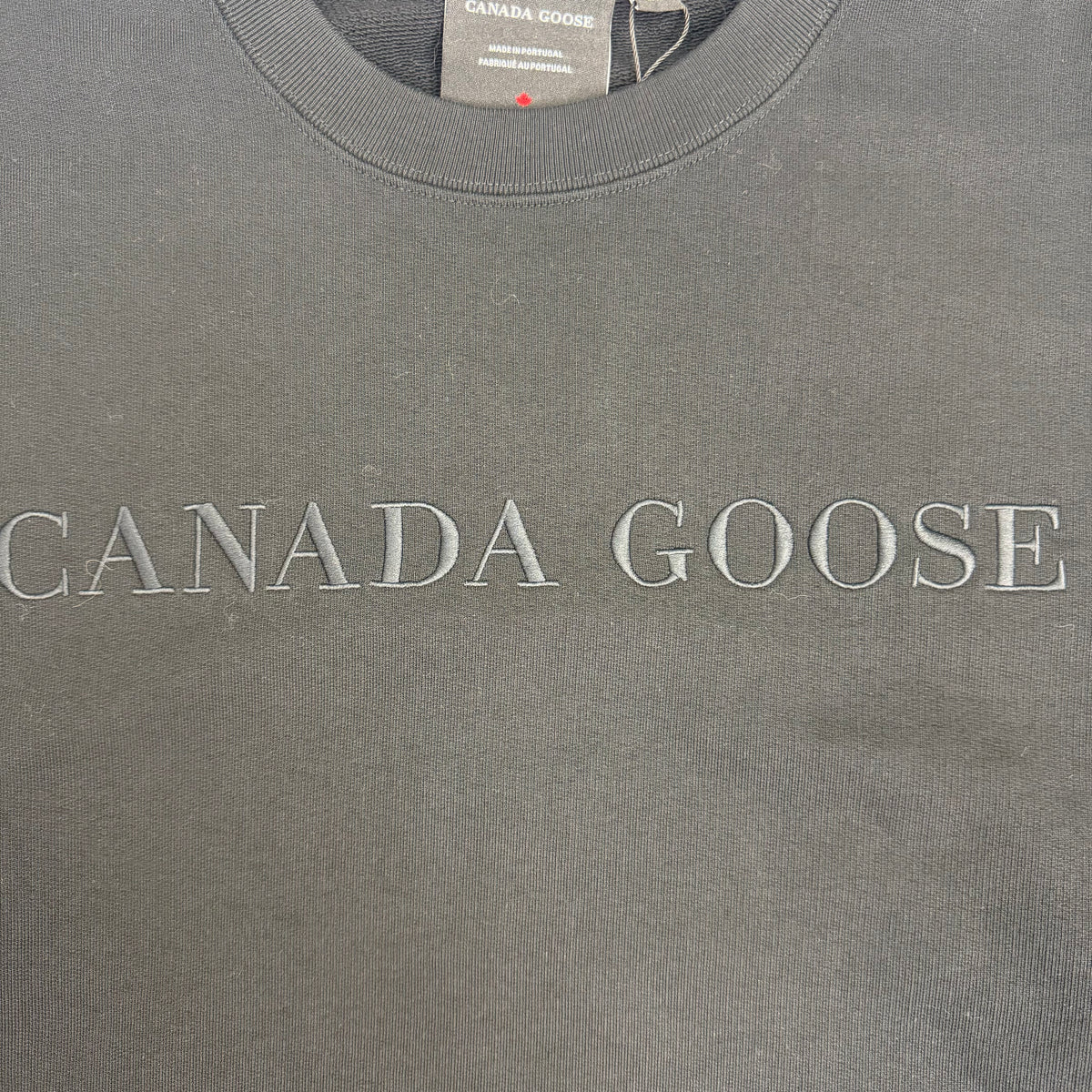 Canada Goose Rove Embroidered Sweatshirt Black