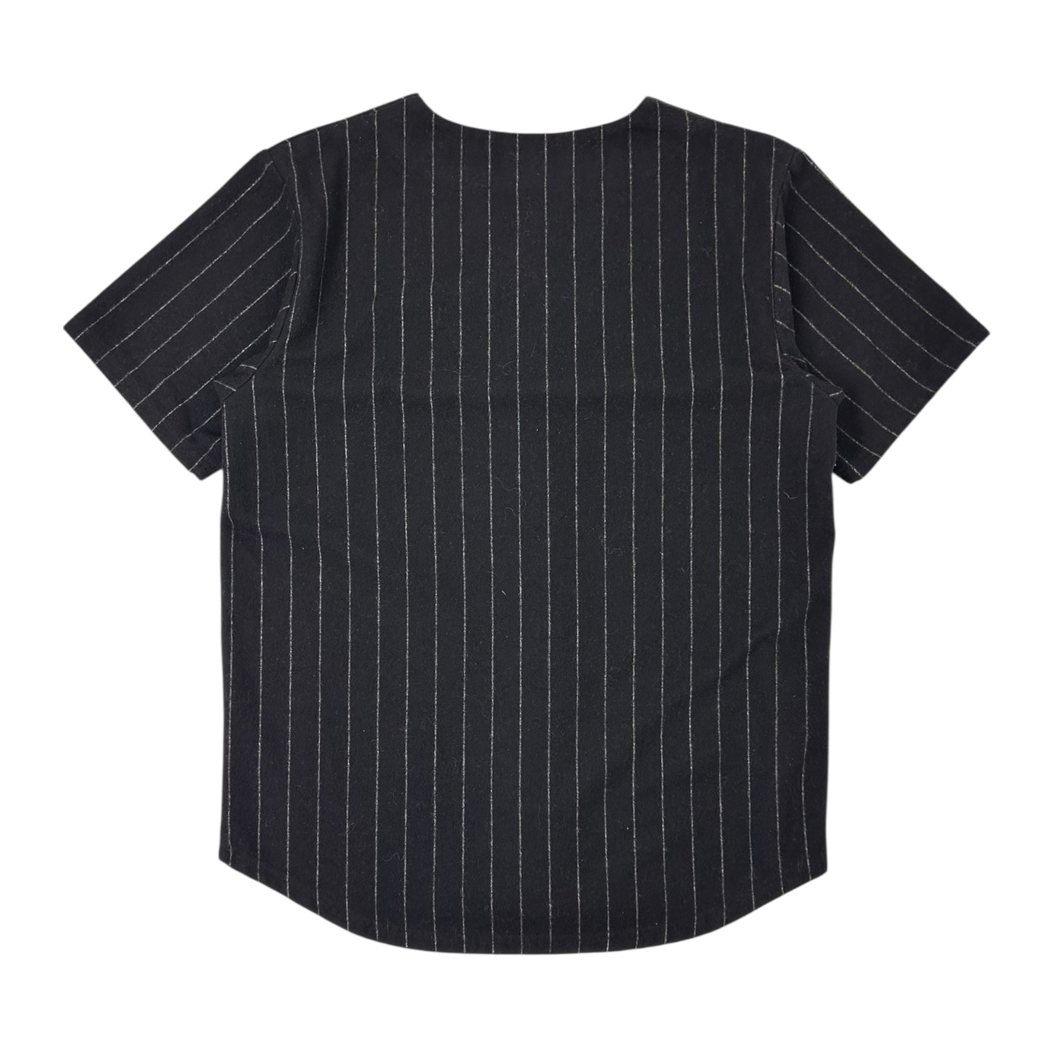 Stussy Wool Baseball Jersey Black
