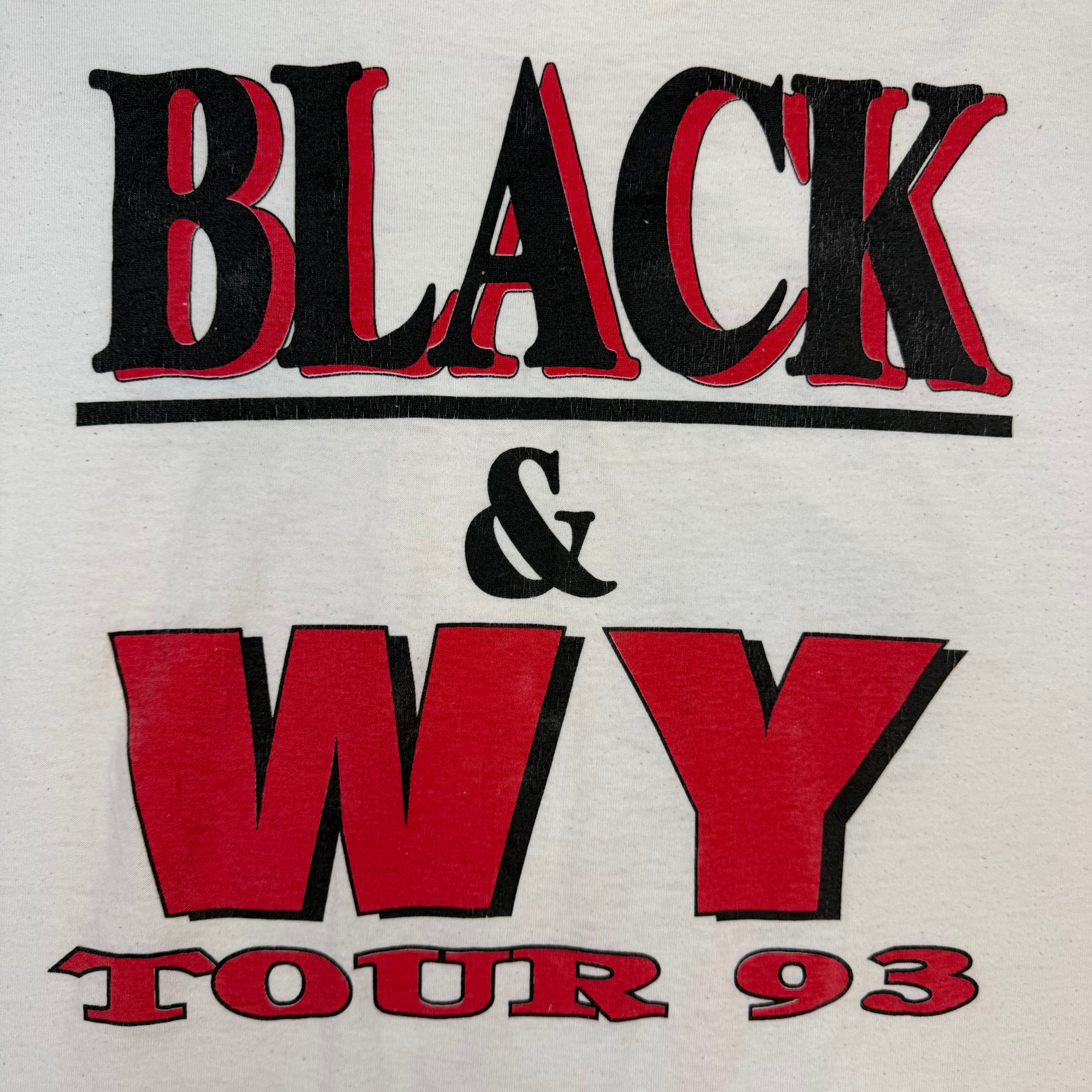 1993 Clint Black & Wynonna Judd Tour Tee White