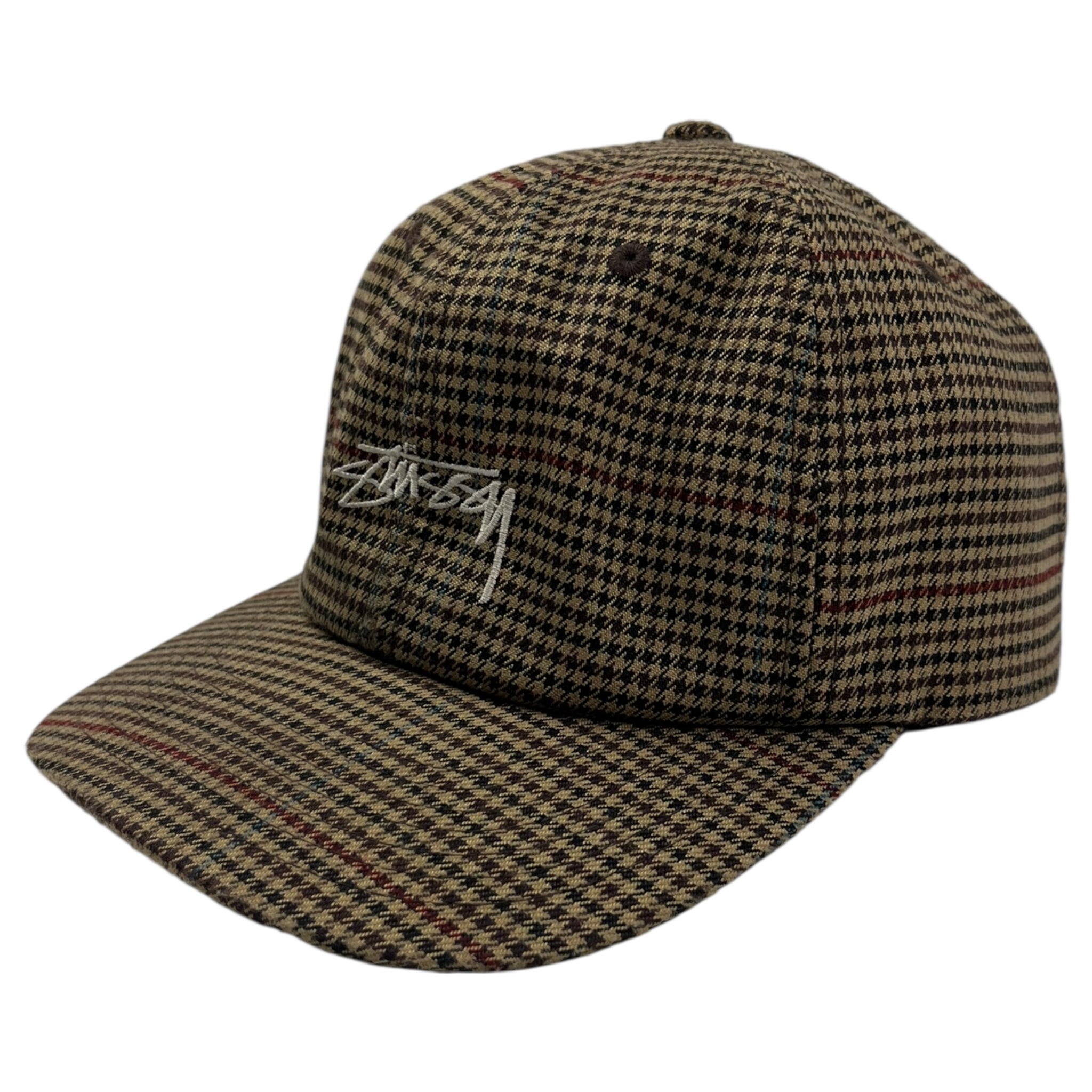 Stussy Houndstooth 6-Panel Hat