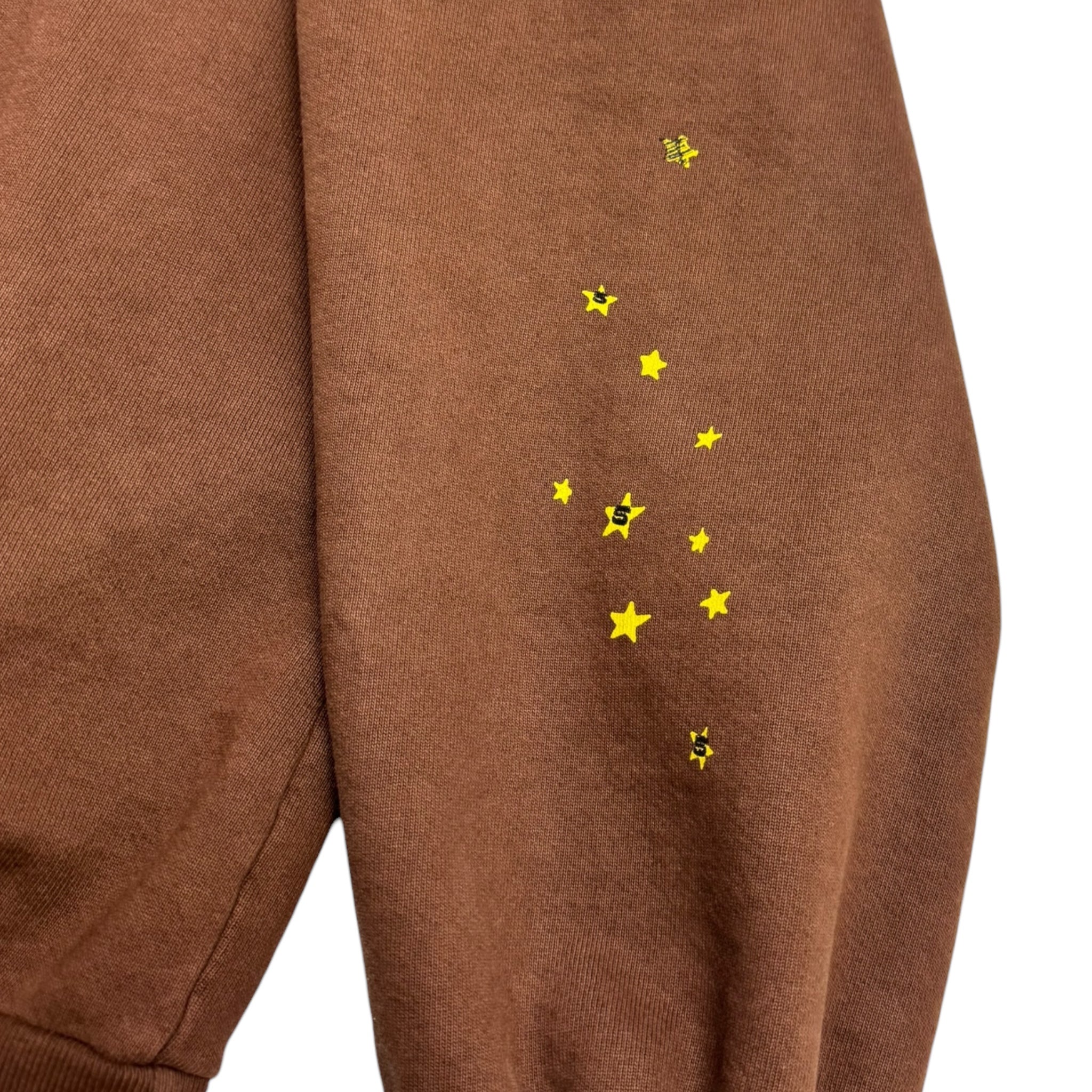 Sp5der Web Hoodie Brown