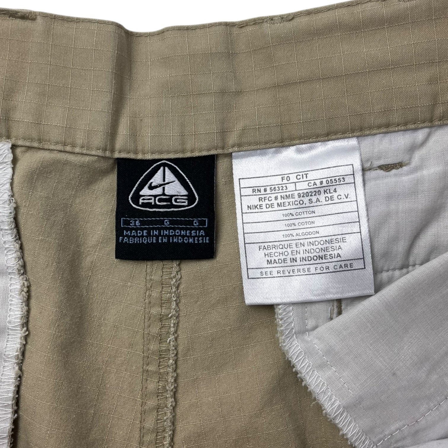Vintage Nike ACG Ripstop Cargo Shorts