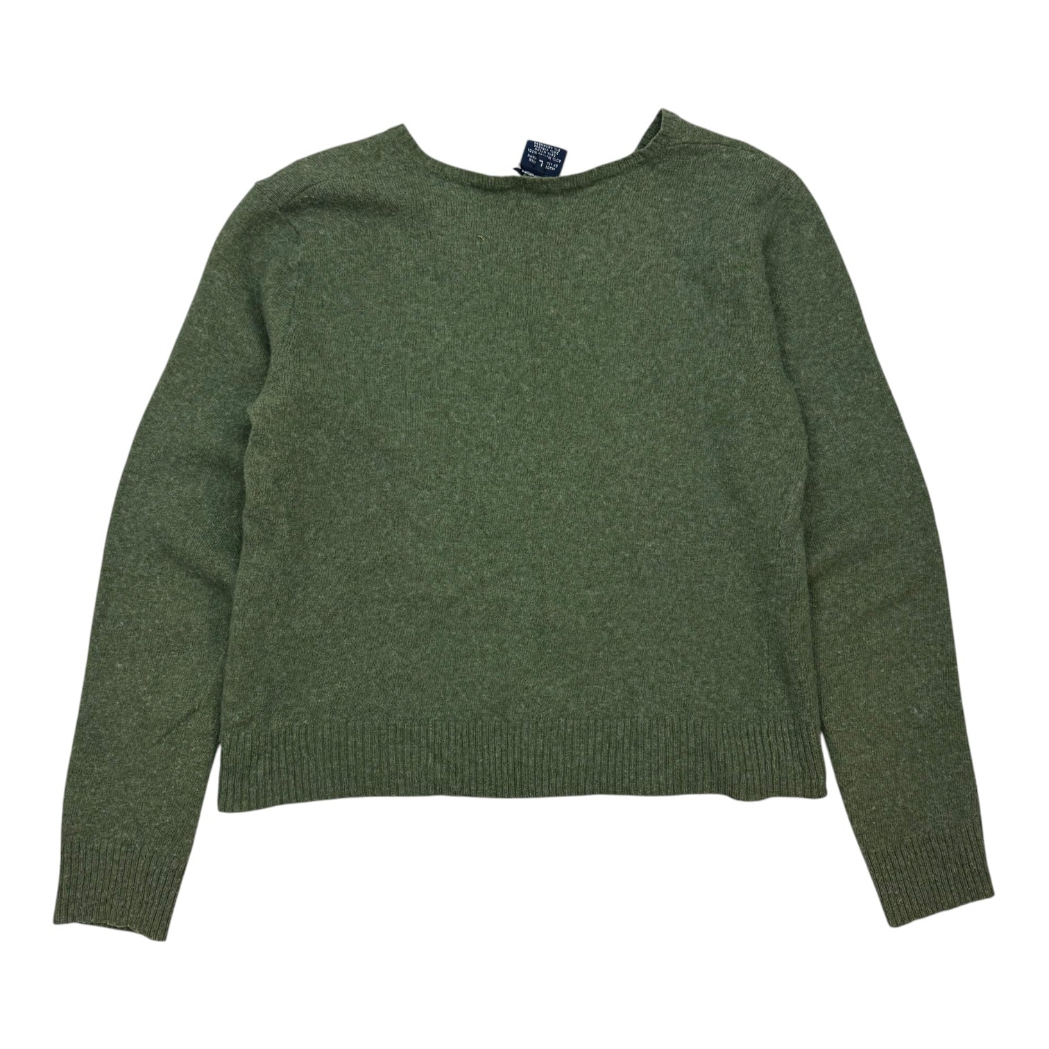 (W) Vintage Ralph Lauren Sport Merino Wool Sweater Green
