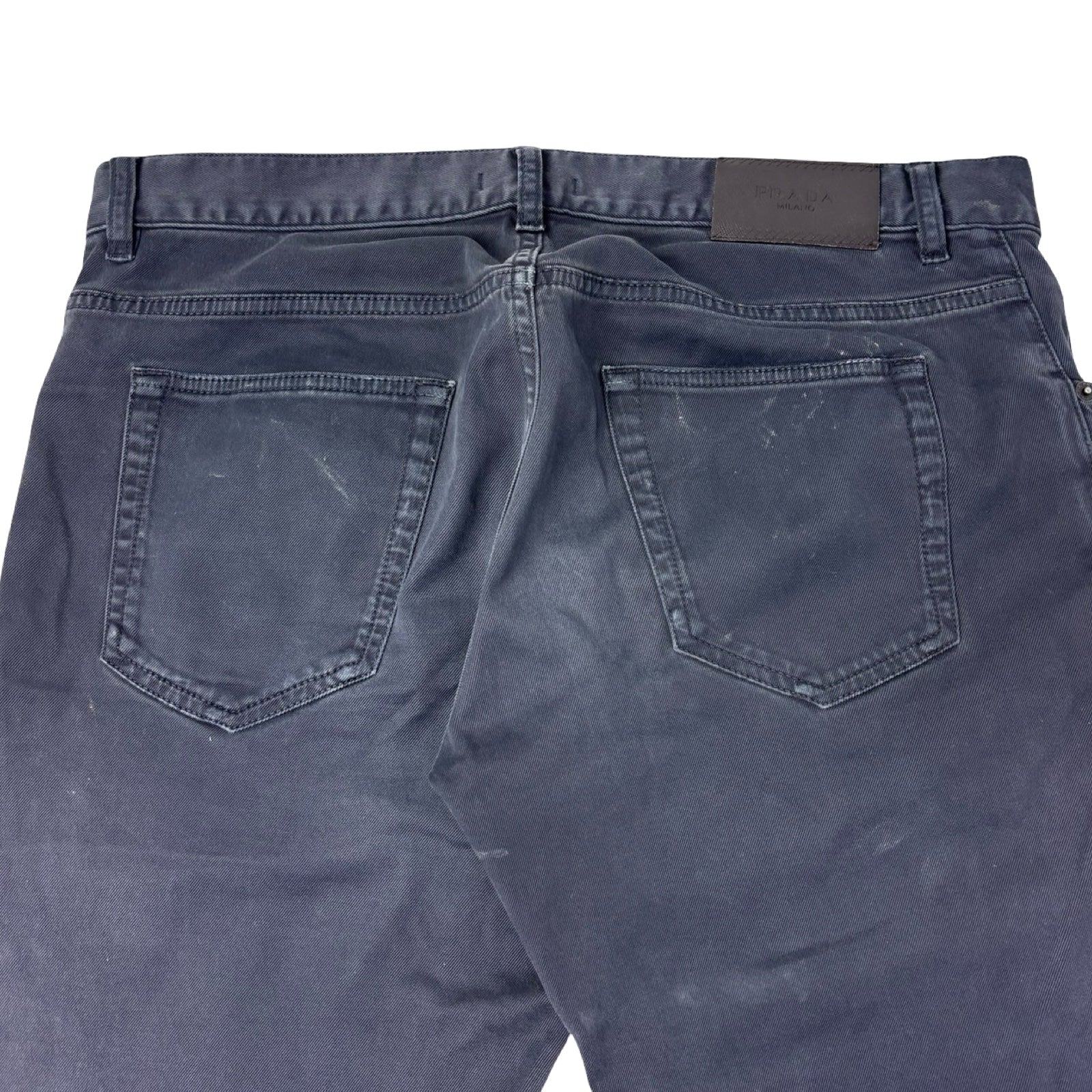 Prada Tapered Trouser Pant Navy