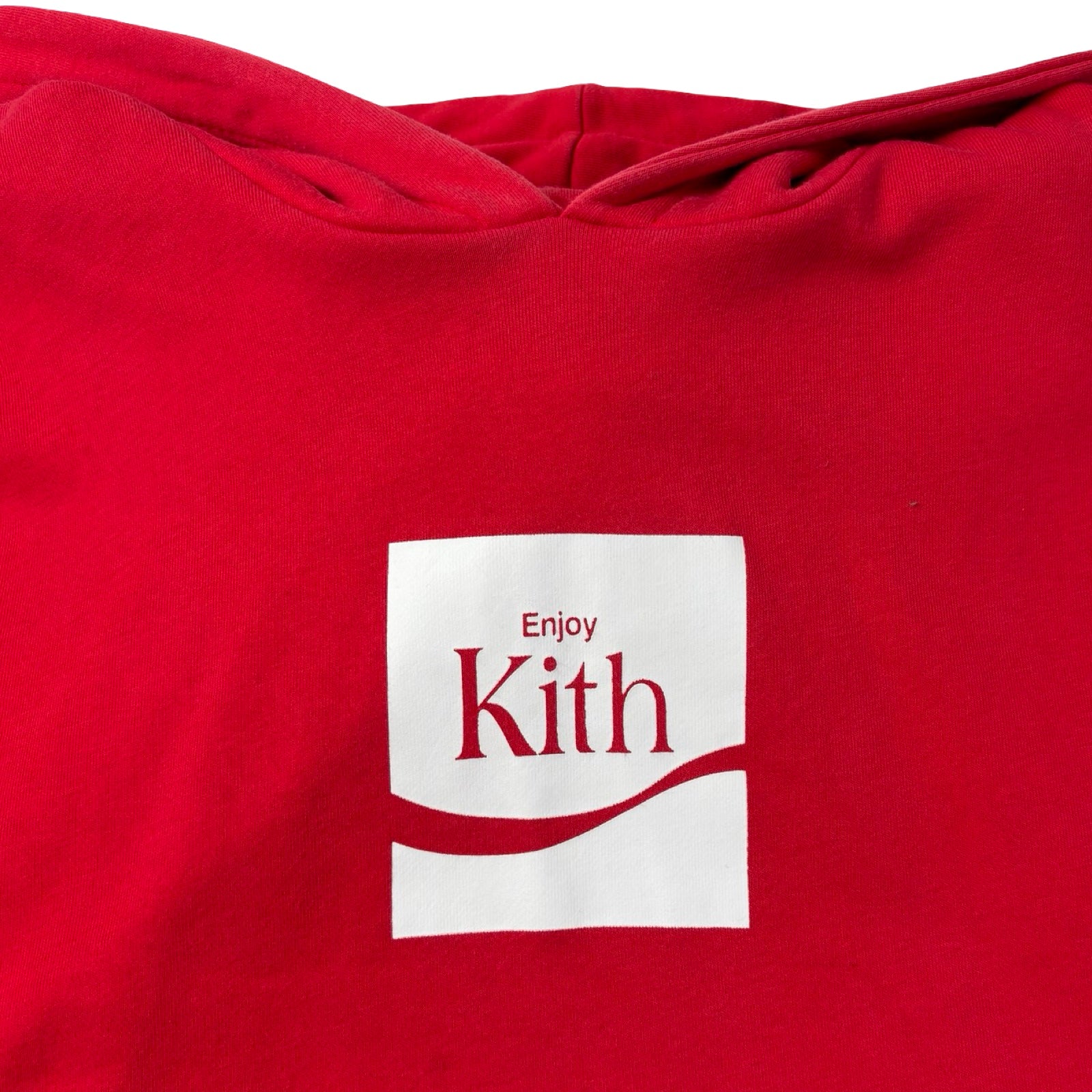 Kith Coca Cola Enjoy Kith Pullover Hoodie Red