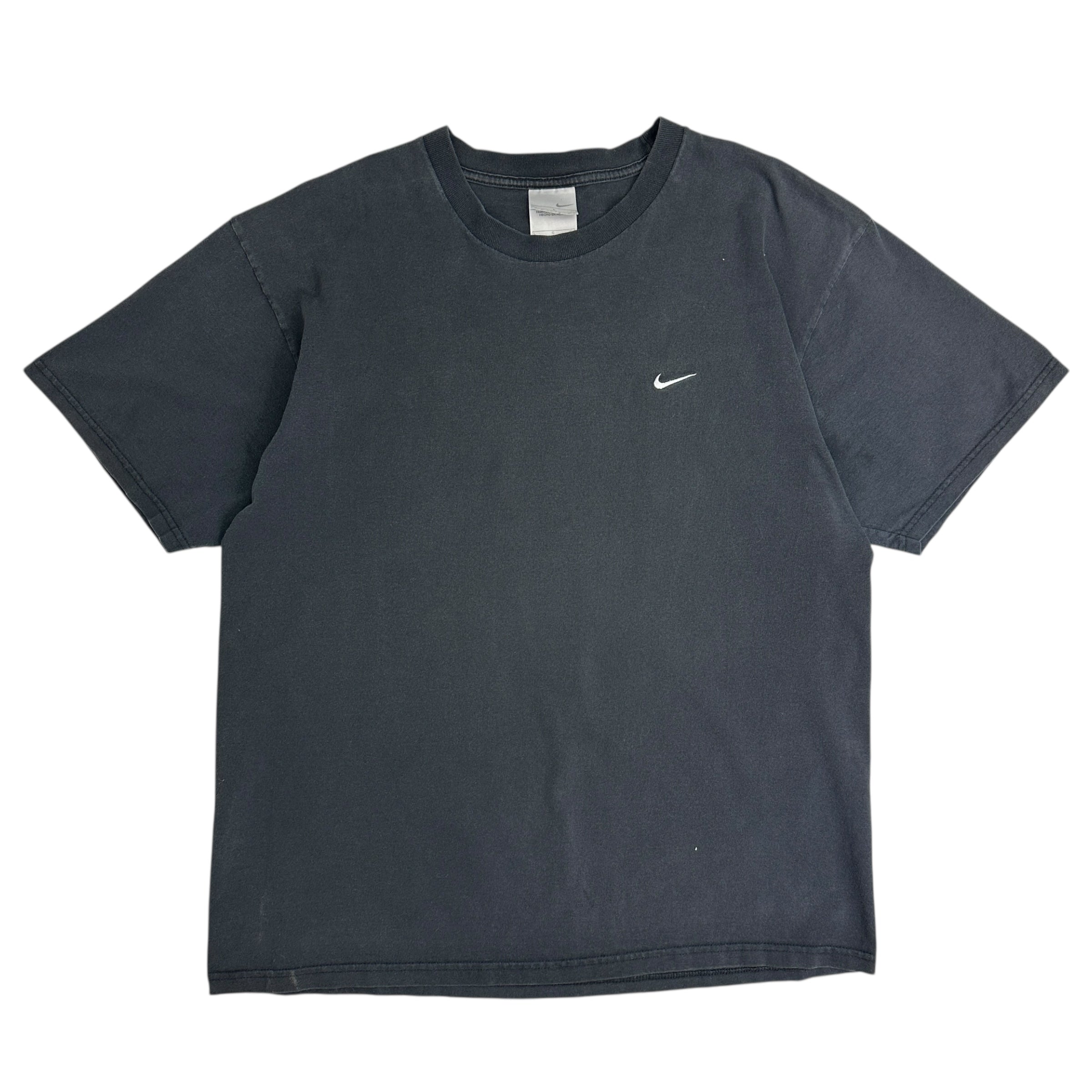 Vintage Nike Small Swoosh Tee Black