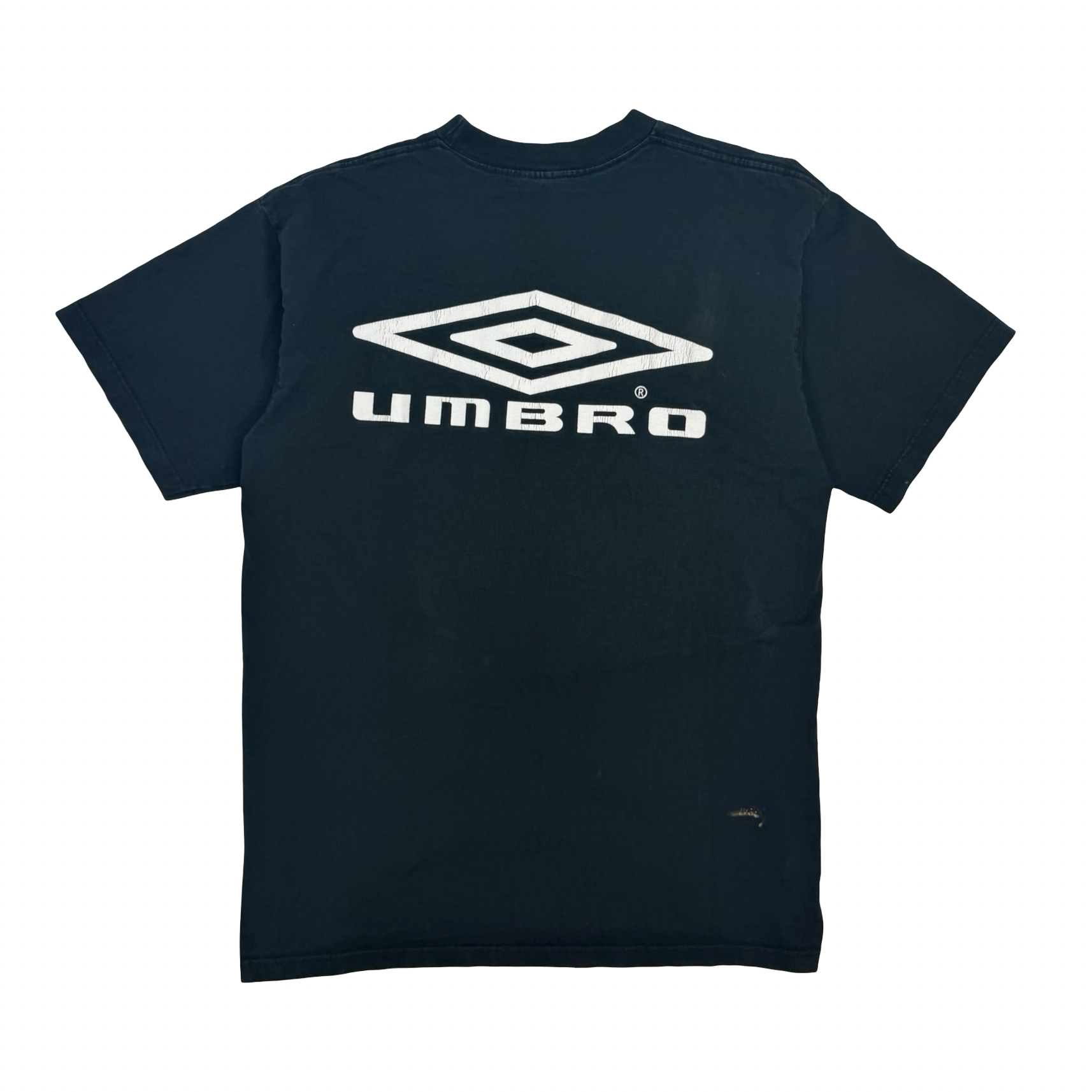 Vintage Umbro Logo Tee Black