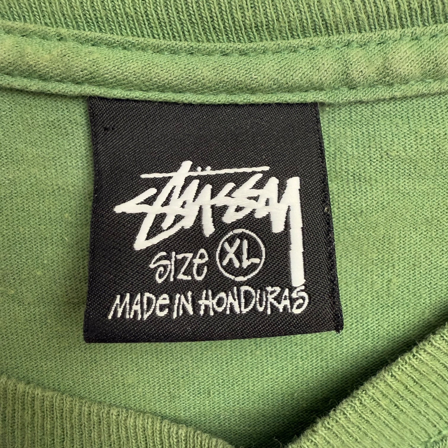 Stussy Hands L/S Tee Green