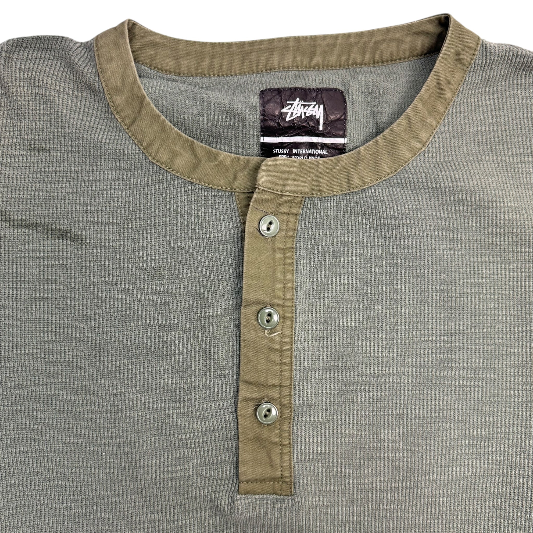 Stussy Henley Thermal Longsleeve