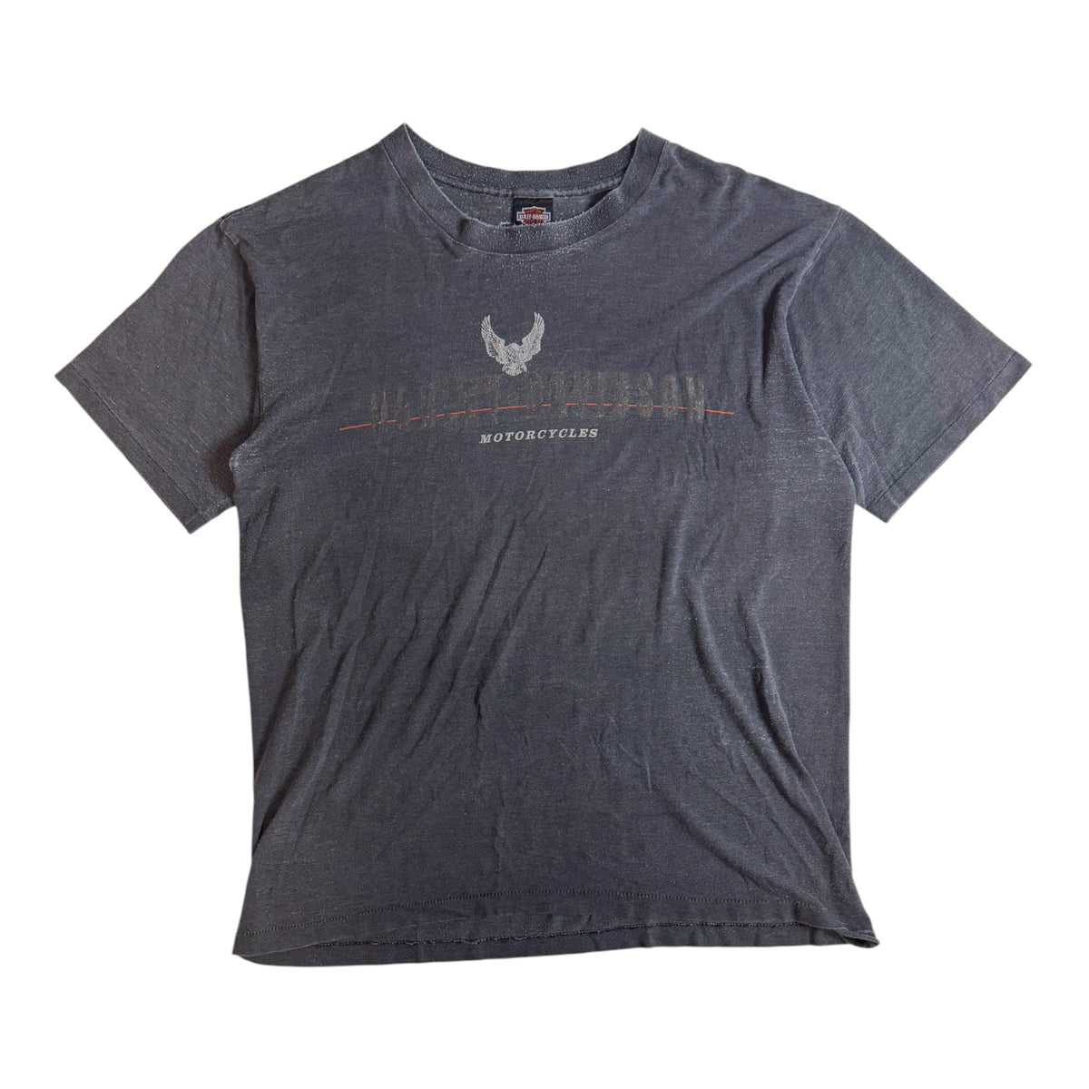 Vintage Harley Davidson Boston T-Shirt Grey