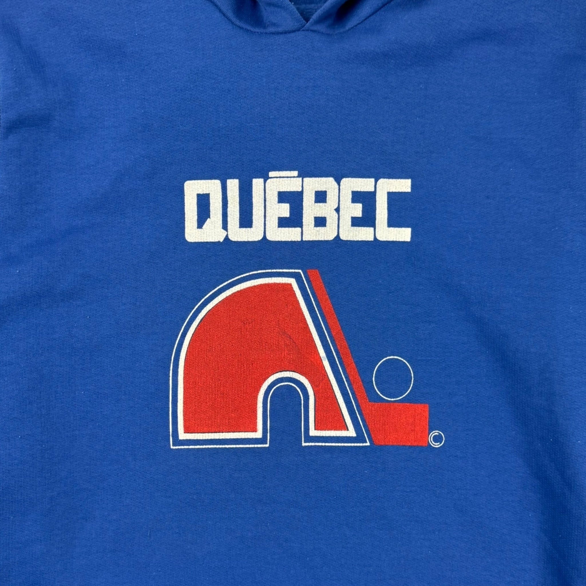 Vintage Quebec Nordiques Logo Hoodie