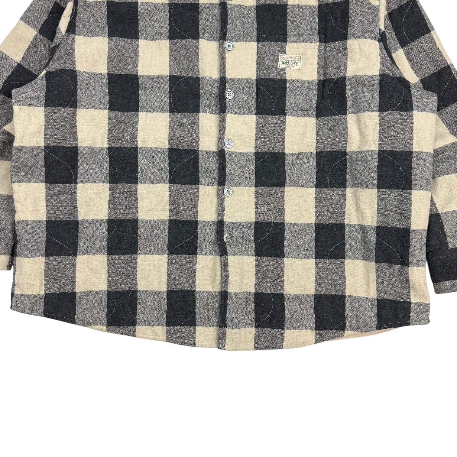 Stüssy x Our Legacy Work Shop Borrowed Jacket Grey/Beige