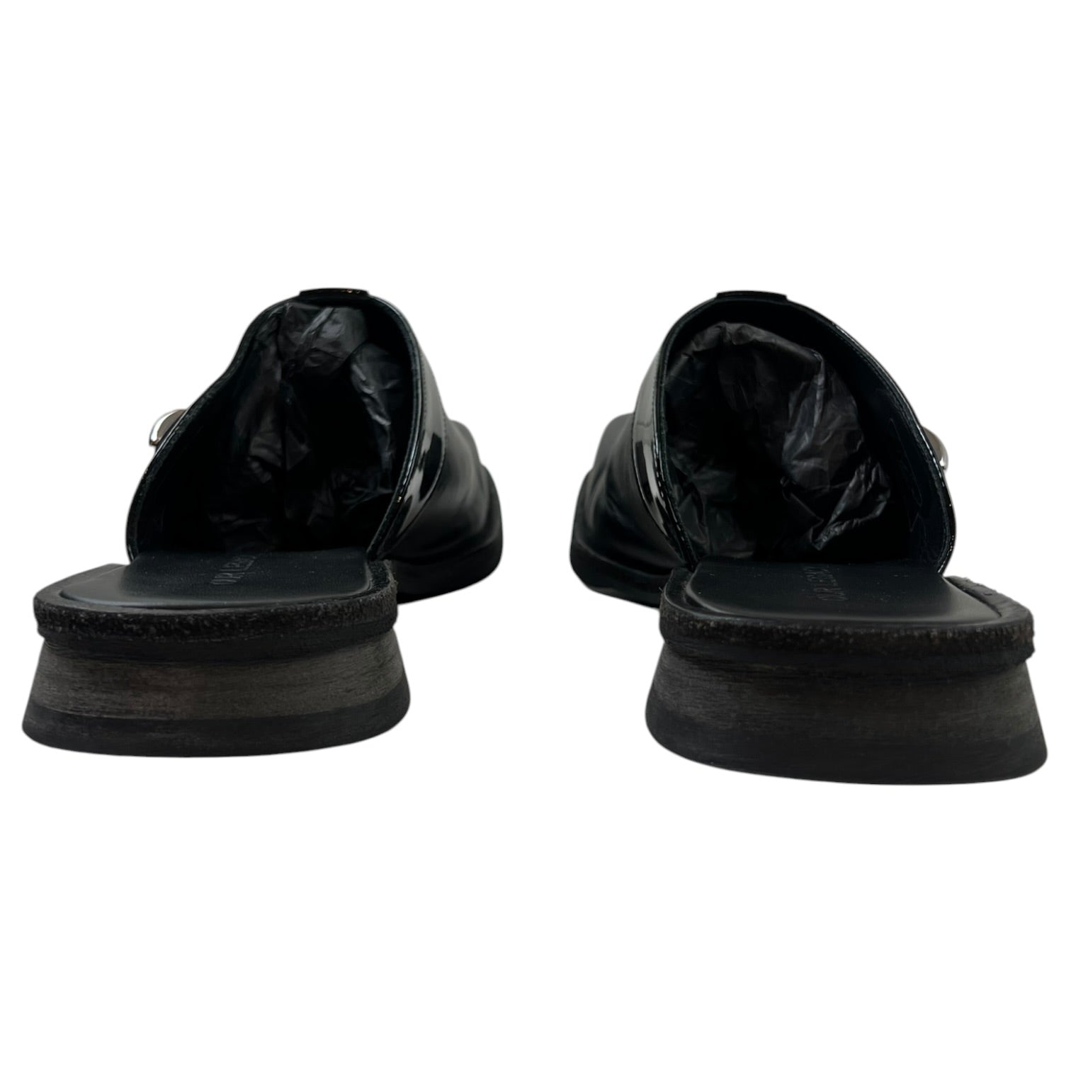 Our Legacy Black Blunt Mules