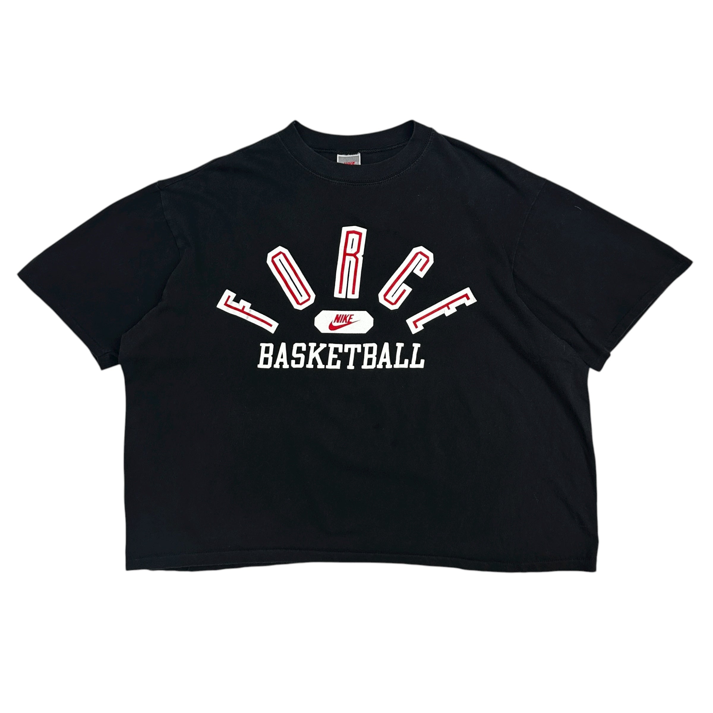 Vintage Nike Force Basketball T-Shirt Black
