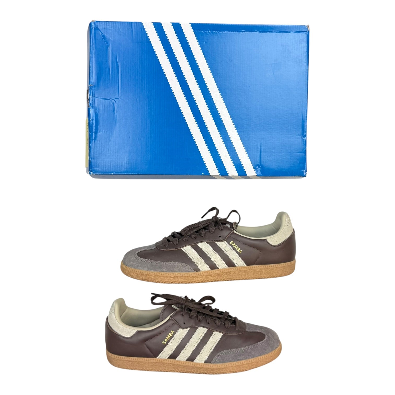 adidas Samba OG Brown Putty Grey (Used)