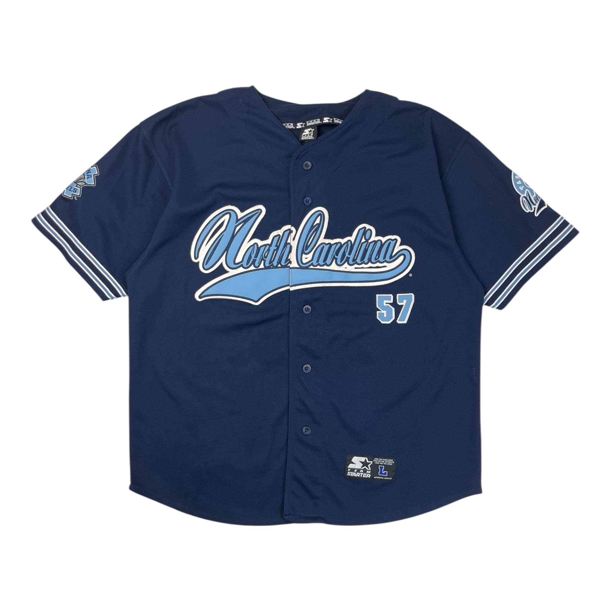 Vintage North Carolina Tarheels Starter Baseball Jersey
