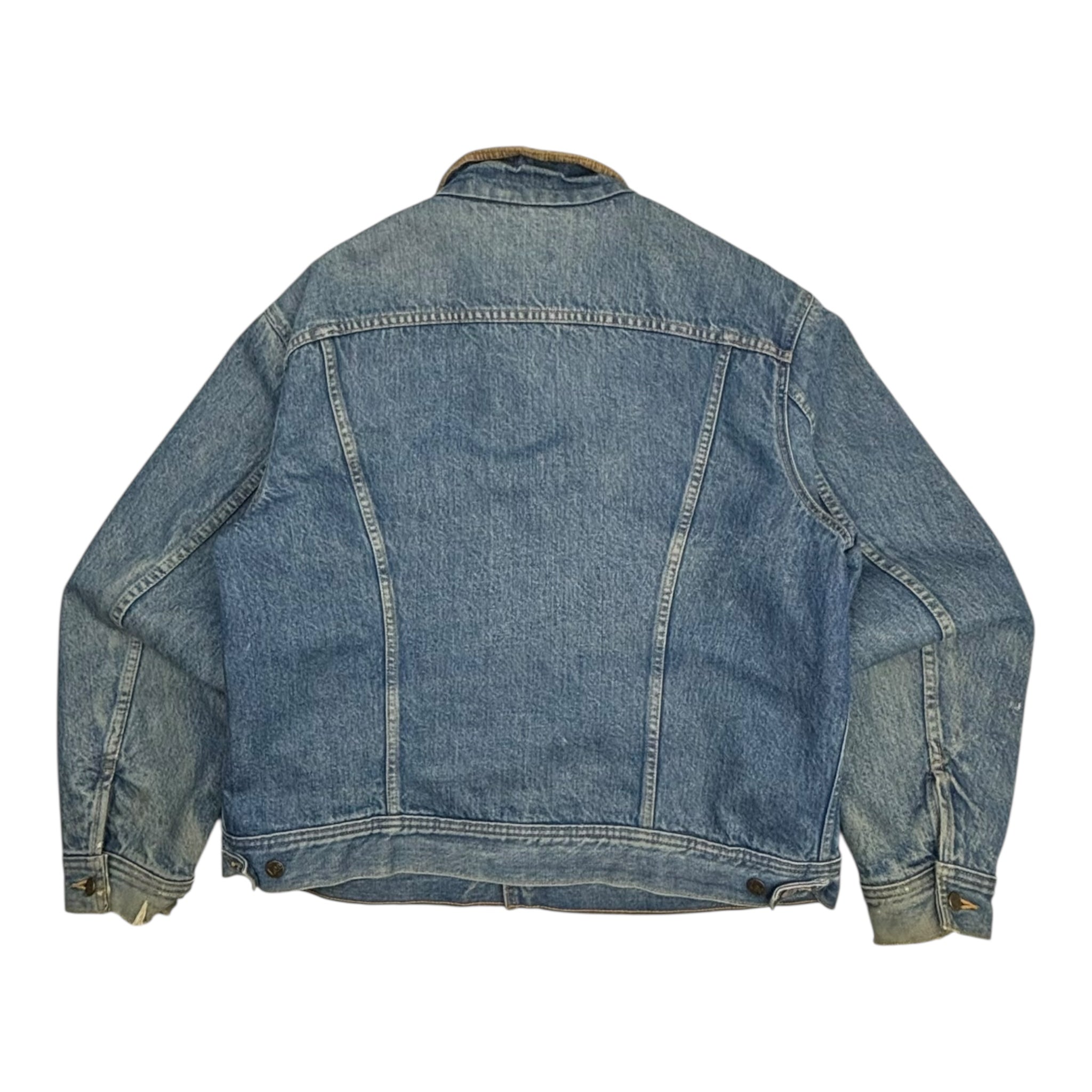 Vintage Storm Rider Lee Denim Jacket Medium Washed Blue