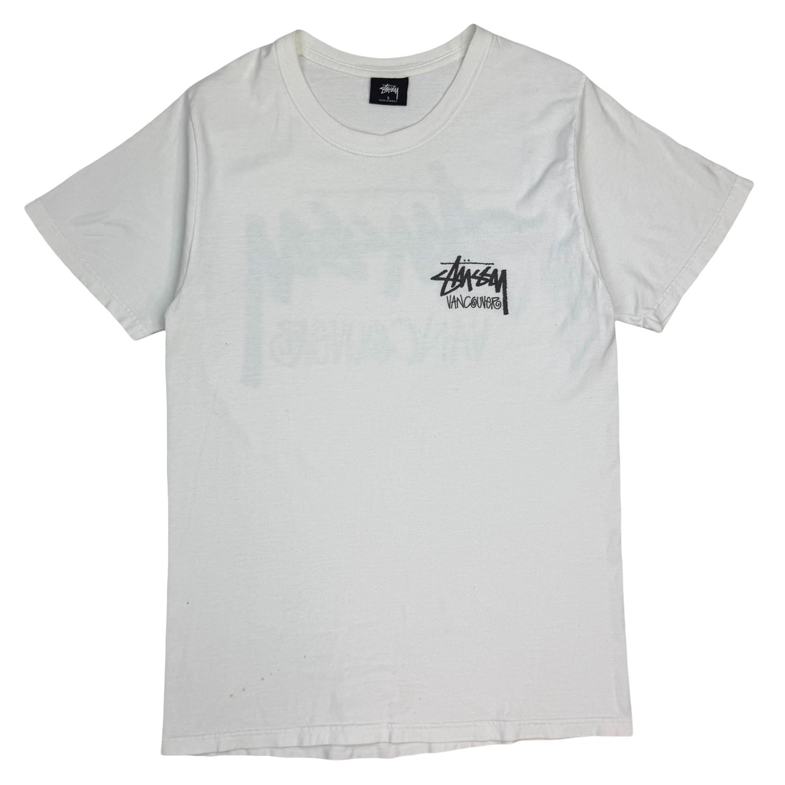 Stussy Vancouver Chapter Tee White