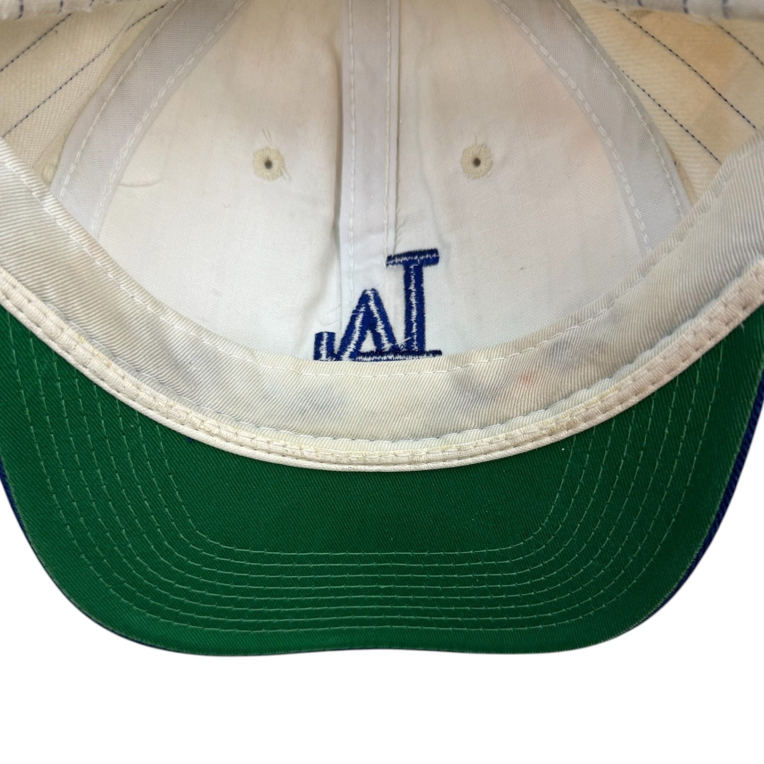 Vintage Los Angeles Dodgers Pinstripe Sports Specialties Snapback White