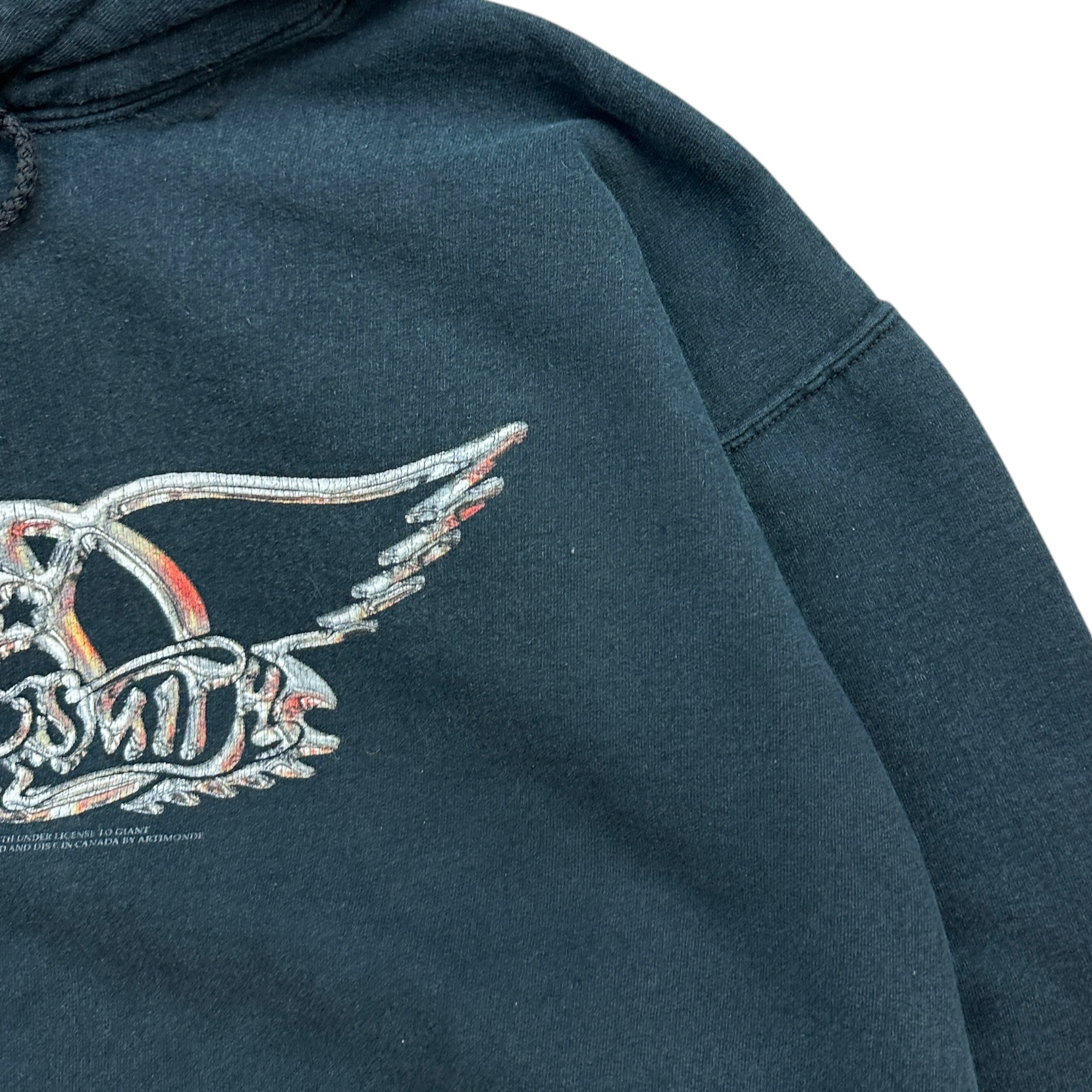 2001 Aerosmith Hoodie Black