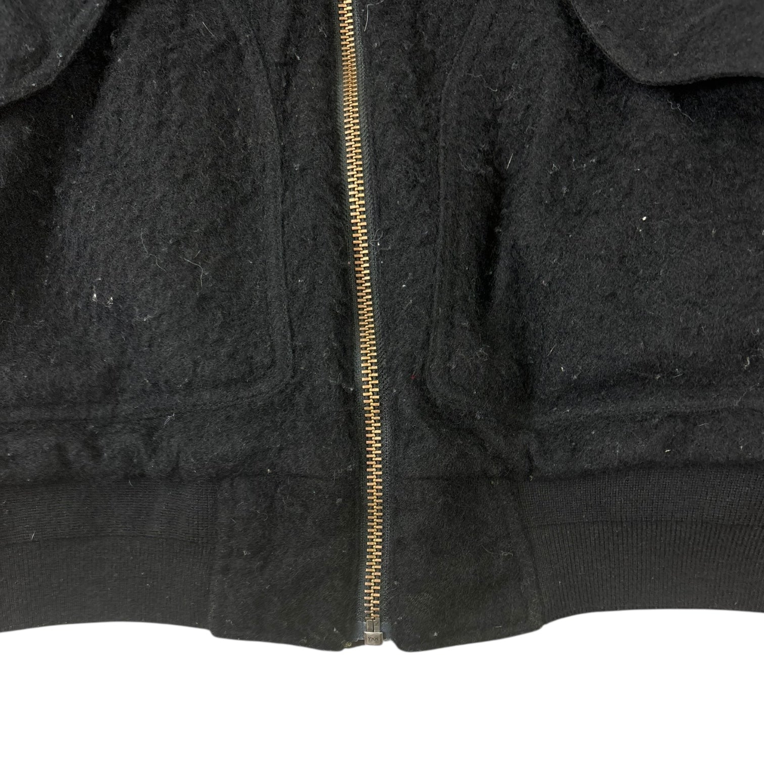 Stussy Boiled Wool Reversible Camo Bomber Jacket