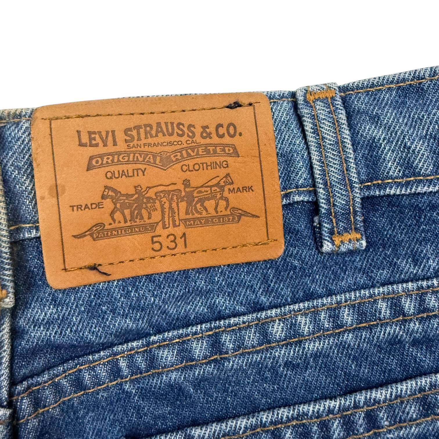 Vintage Levi’s 531 Light Wash