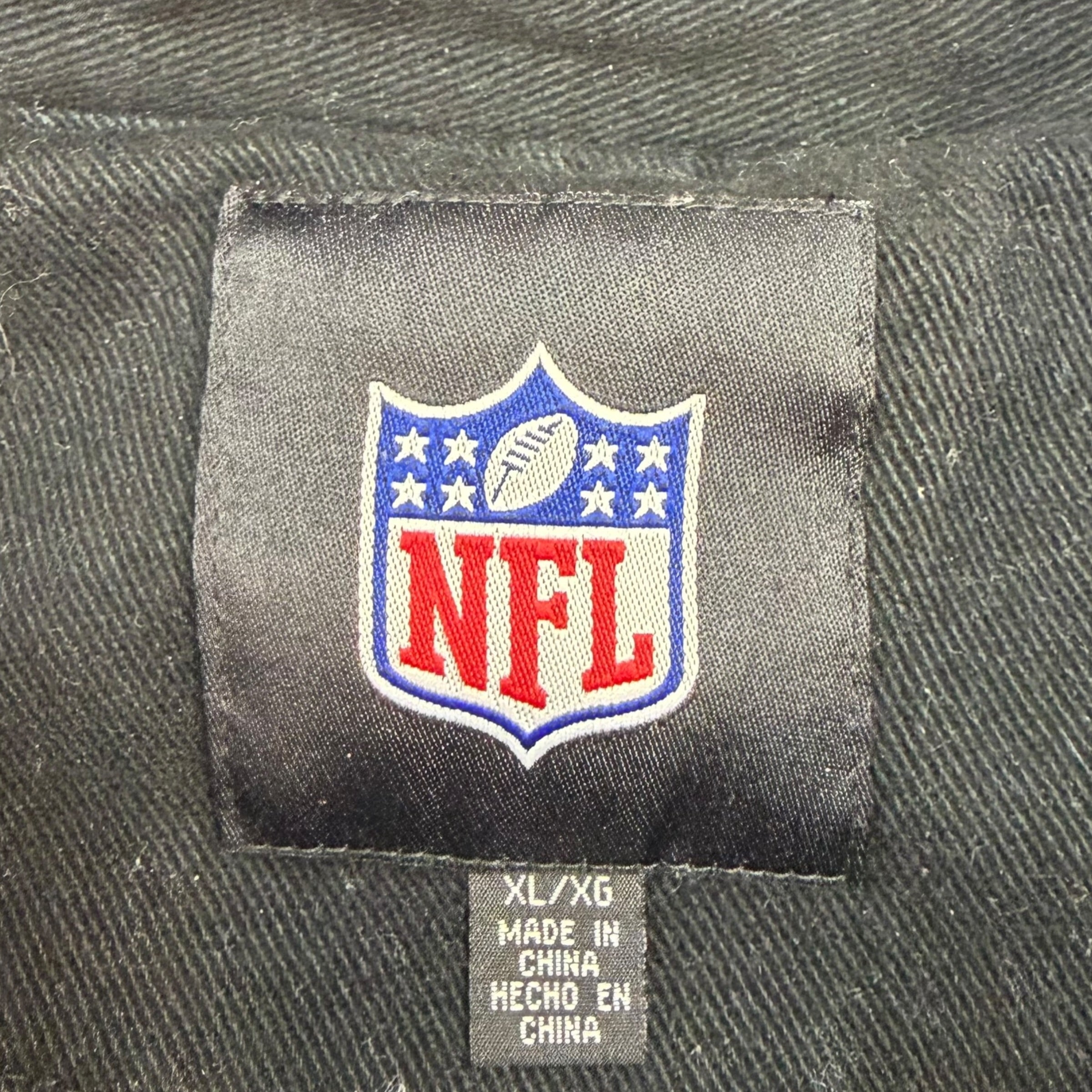 Vintage Indianapolis Colts Flaming Ball Jacket Black