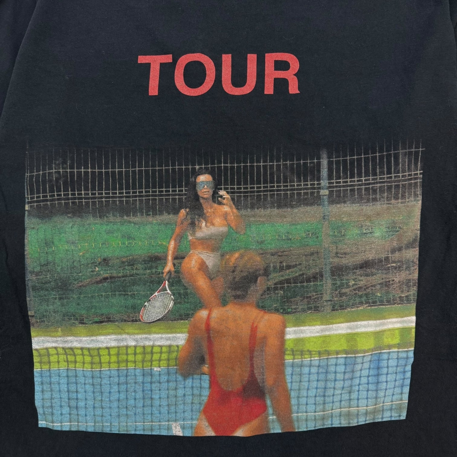 Kanye West Saint Pablo Tour Kim K L/S Tee Black