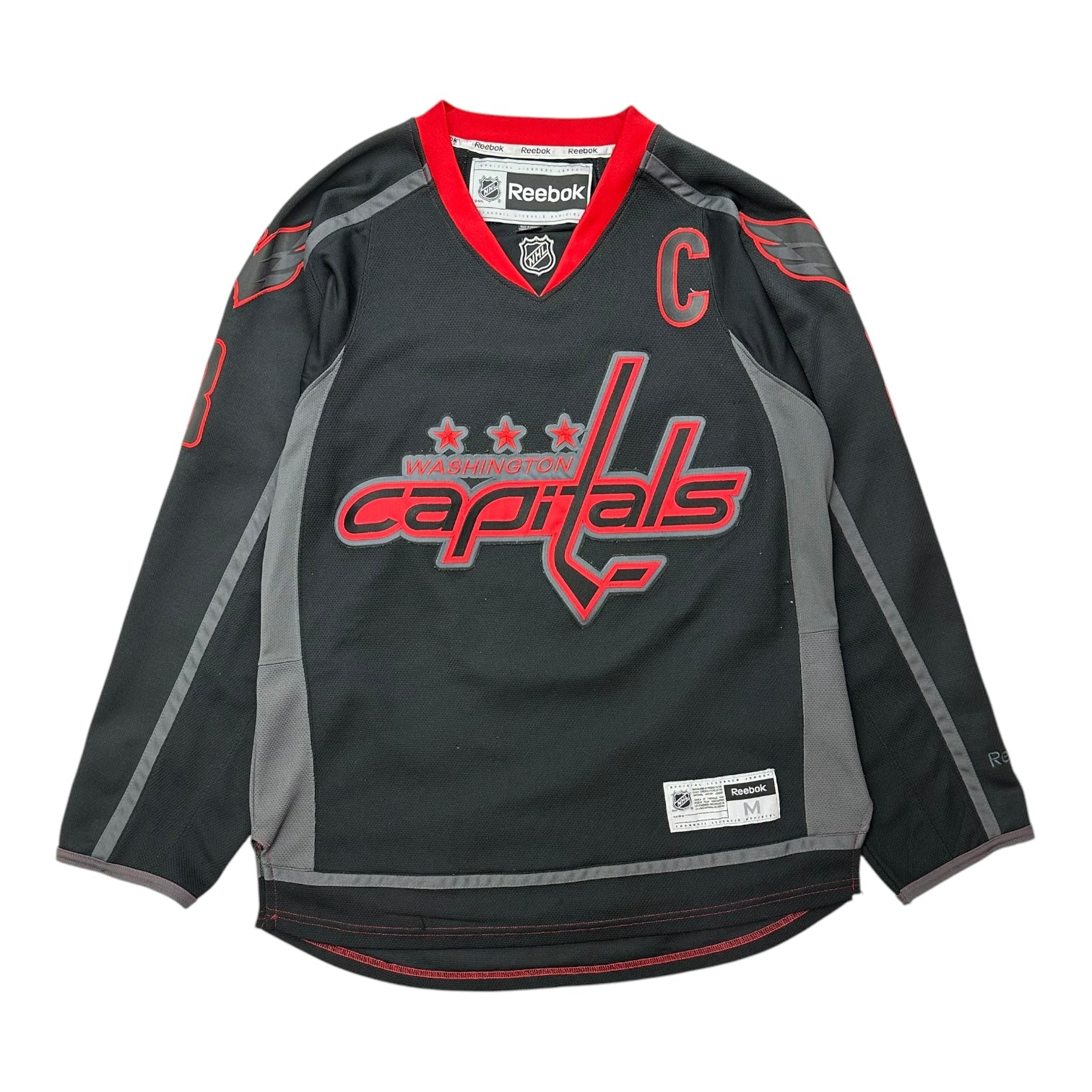 2007 Washington Capitals Ovechkin Jersey Black