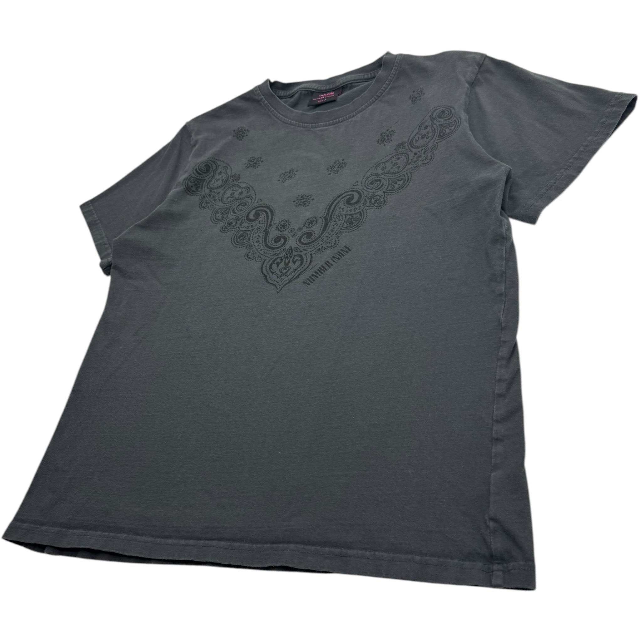 Number (N)one x Marlboro Paisley T-Shirt Charcoal