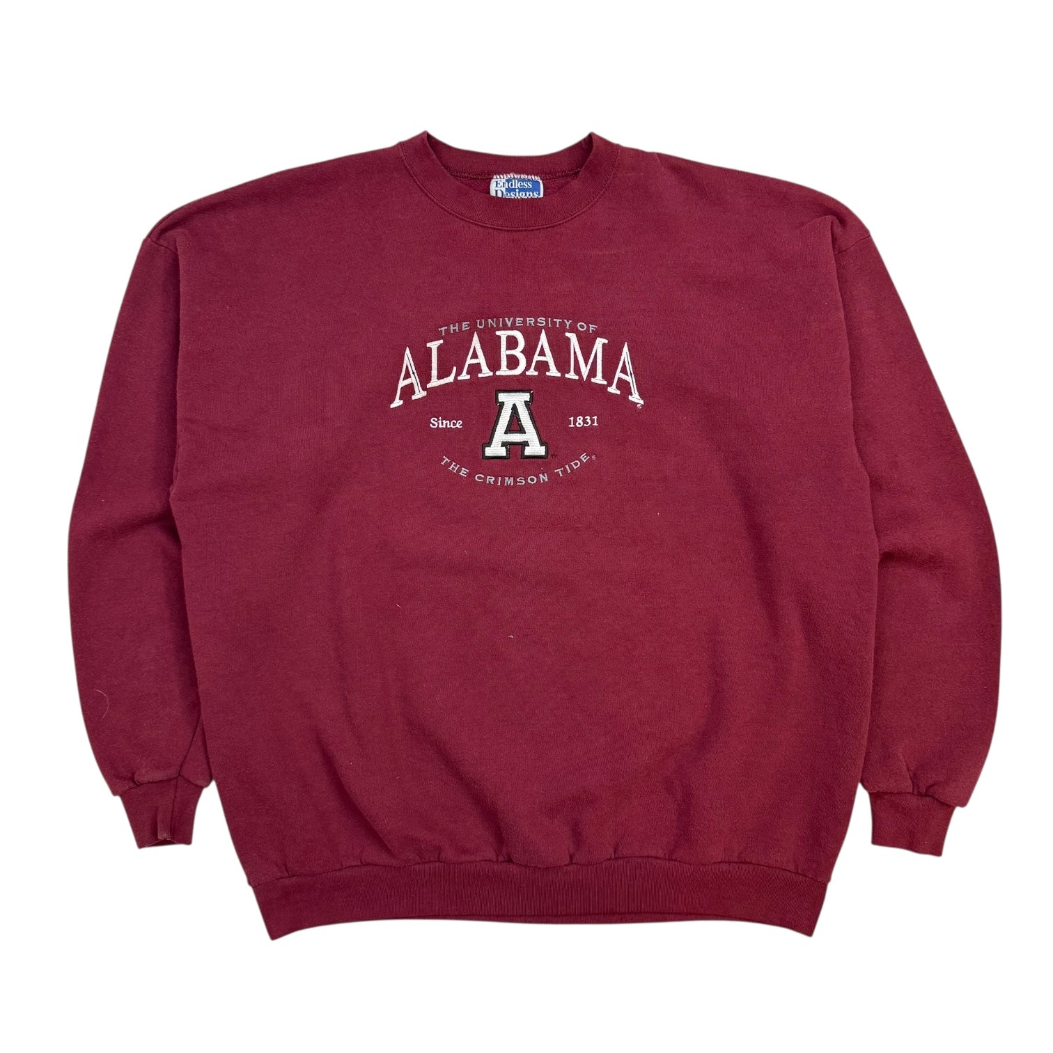Vintage University Of Alabama ‘Crimson Tide’ Crewneck Red